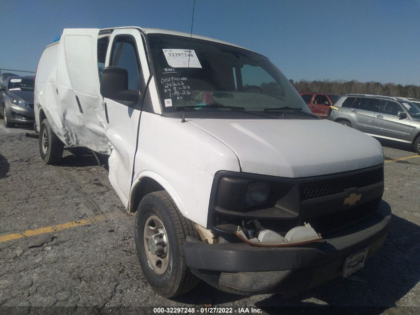 2014 CHEVROLET EXPRESS CARGO VAN 1GCZGUBG0E1123240