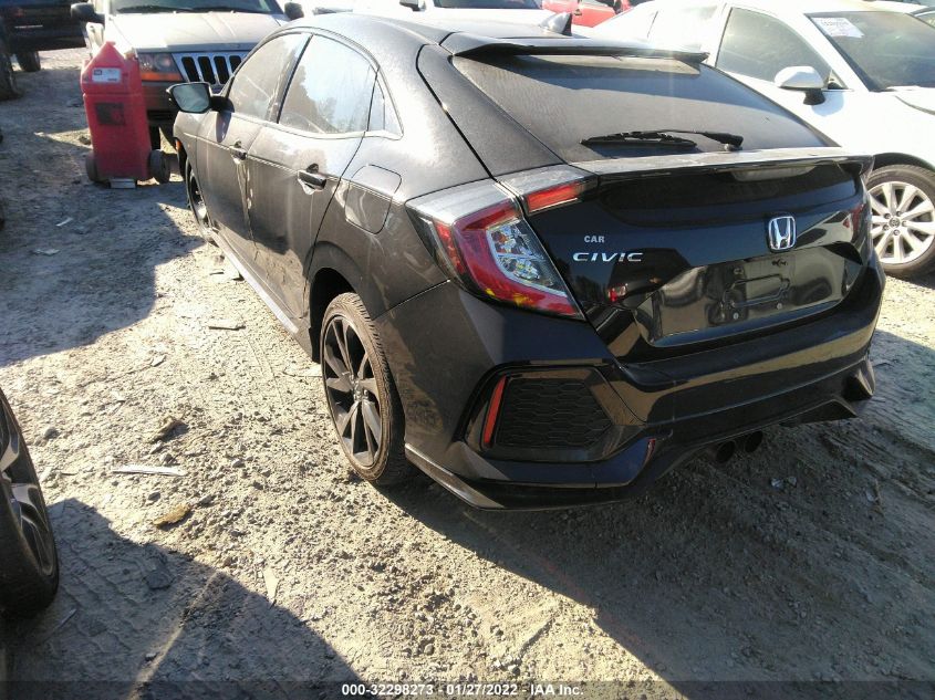 2017 HONDA CIVIC HATCHBACK SPORT SHHFK7H44HU232603