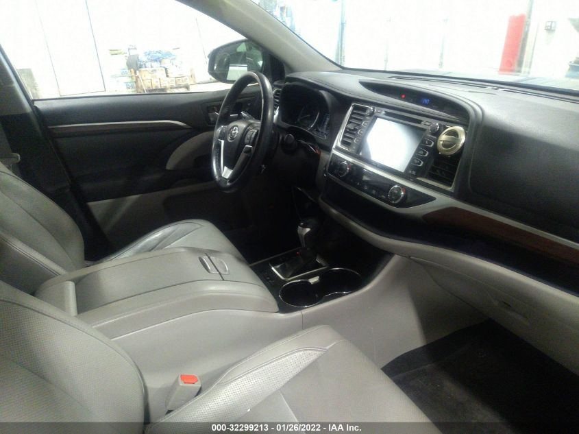 2015 TOYOTA HIGHLANDER LIMITED 5TDDKRFH2FS114956