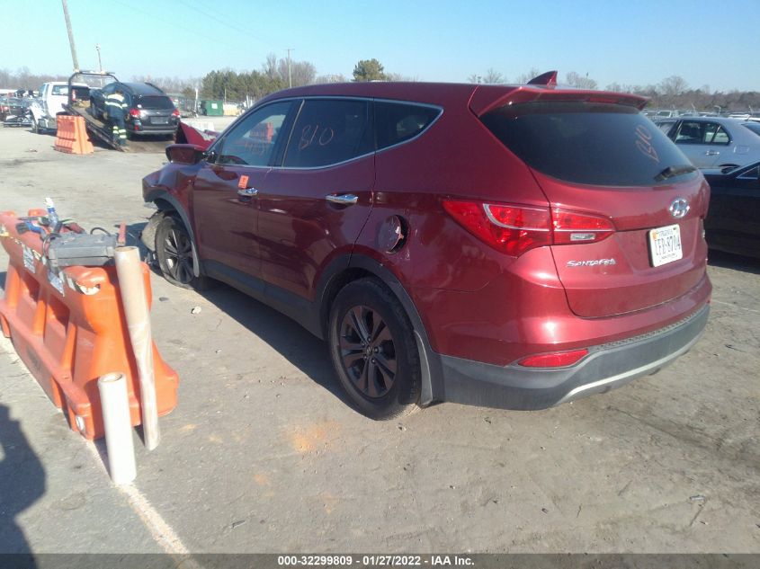 2013 HYUNDAI SANTA FE SPORT 5XYZU3LBXDG023585
