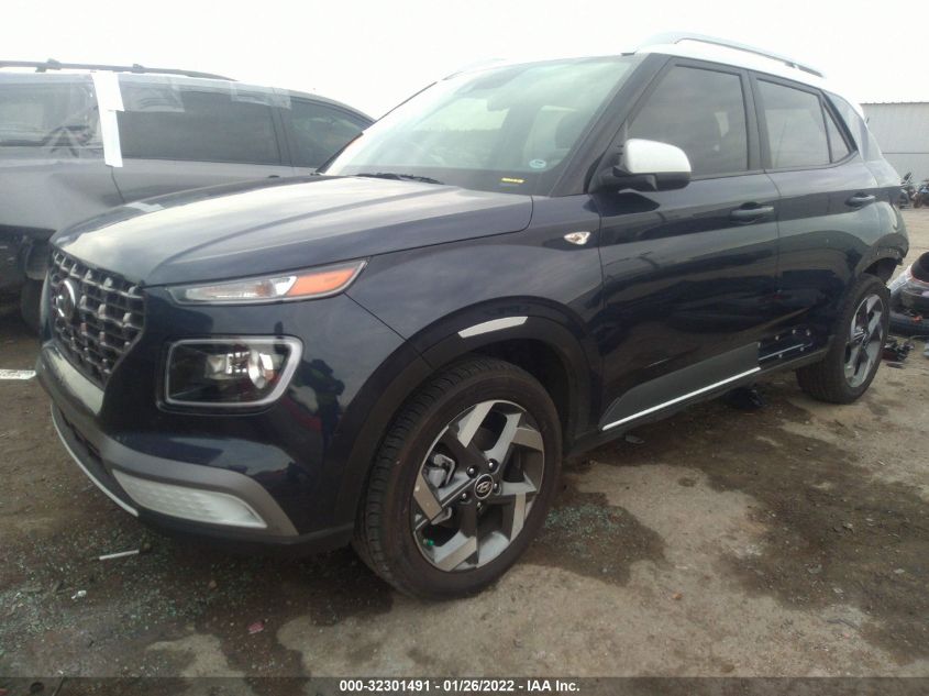 2021 HYUNDAI VENUE DENIM KMHRC8A39MU127331