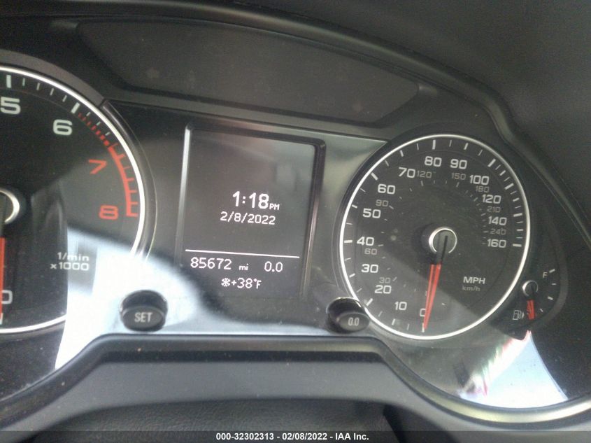 2013 AUDI Q5 PREMIUM WA1CFBFP3DA070209