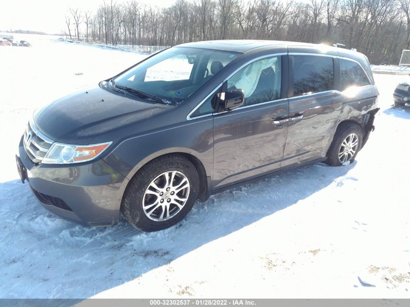 2013 HONDA ODYSSEY EX-L 5FNRL5H68DB035283