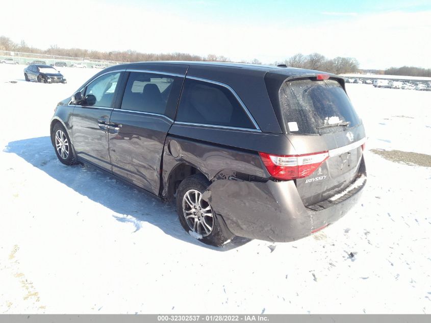2013 HONDA ODYSSEY EX-L 5FNRL5H68DB035283