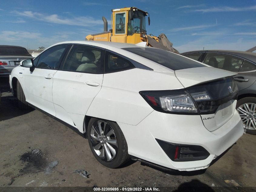 2019 HONDA CLARITY ELECTRIC JHMZC6F31KC000124