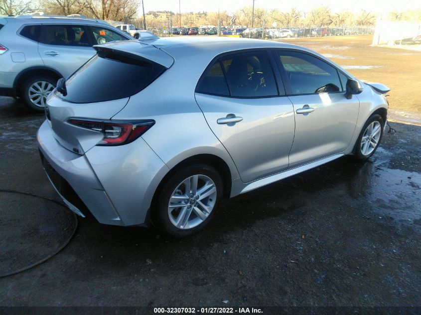2021 TOYOTA COROLLA HATCHBACK SE/XSE/NIGHTSHADE JTND4MBEXM3136836