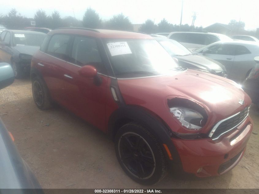 2013 MINI COOPER COUNTRYMAN S WMWZC3C57DWP20564