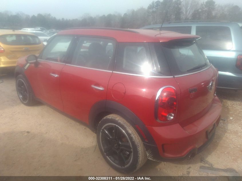 2013 MINI COOPER COUNTRYMAN S WMWZC3C57DWP20564