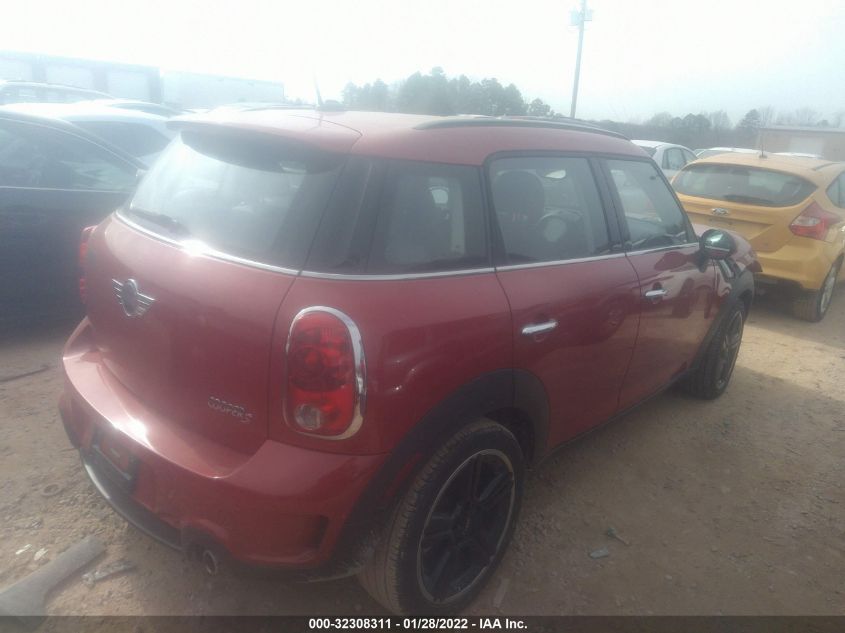 2013 MINI COOPER COUNTRYMAN S WMWZC3C57DWP20564