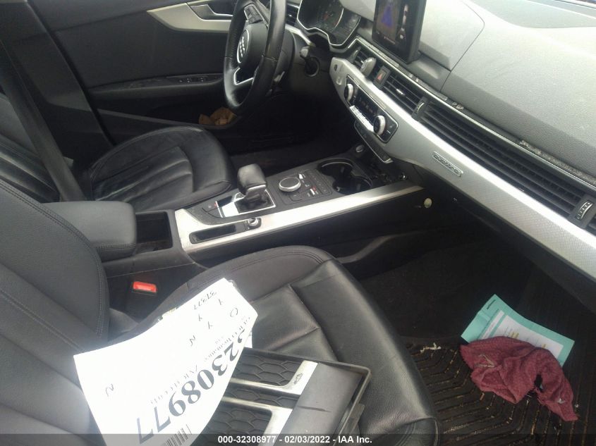 2018 AUDI A4 PREMIUM/TECH PREMIUM WAUDNAF40JA115368