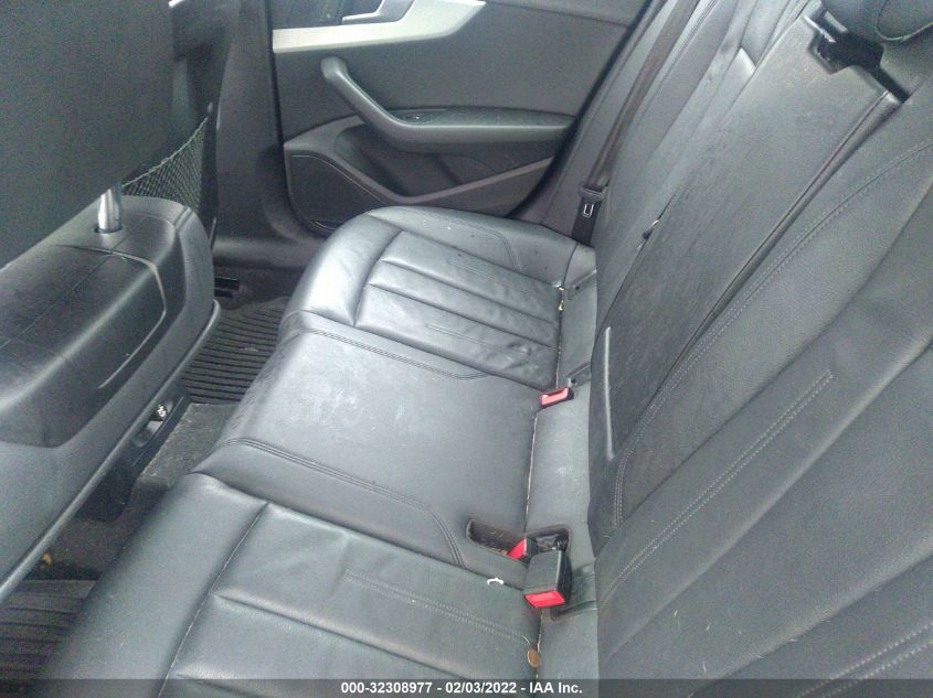 2018 AUDI A4 PREMIUM/TECH PREMIUM WAUDNAF40JA115368