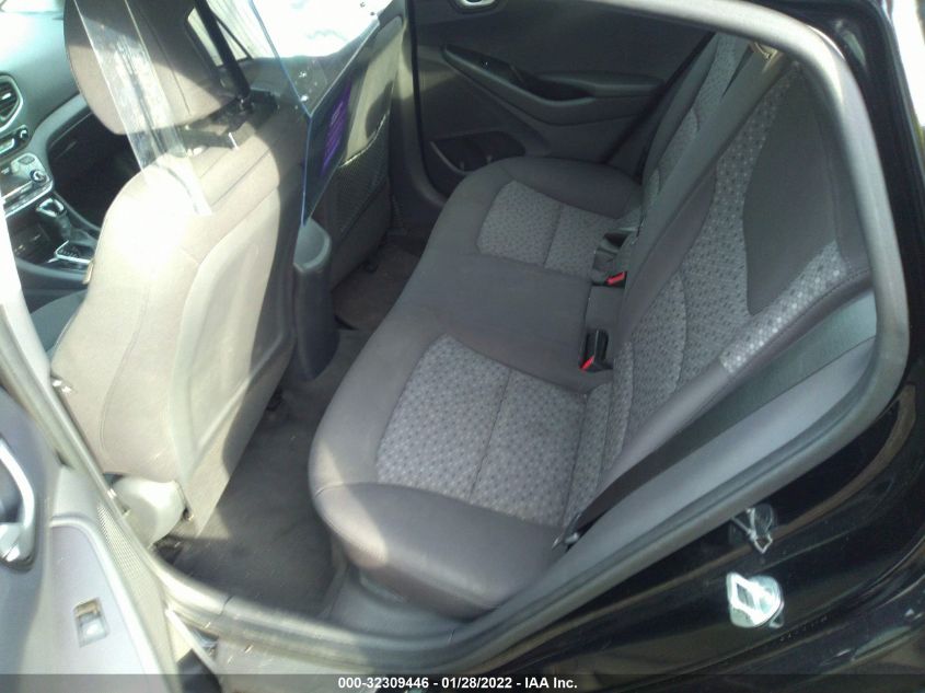 2019 HYUNDAI IONIQ HYBRID BLUE KMHC65LC5KU179691