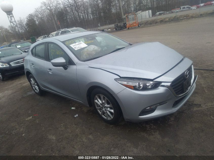 2018 MAZDA MAZDA3 5-DOOR SPORT 3MZBN1K7XJM214306