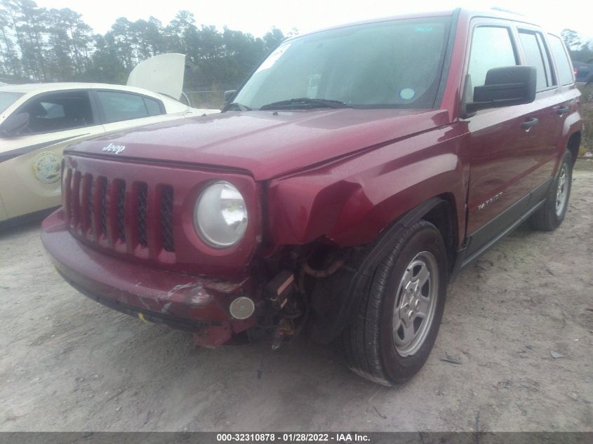 2014 JEEP PATRIOT SPORT 1C4NJPBA6ED752612
