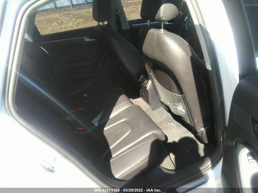 2013 AUDI A4 PREMIUM WAUAFAFL4DN047189