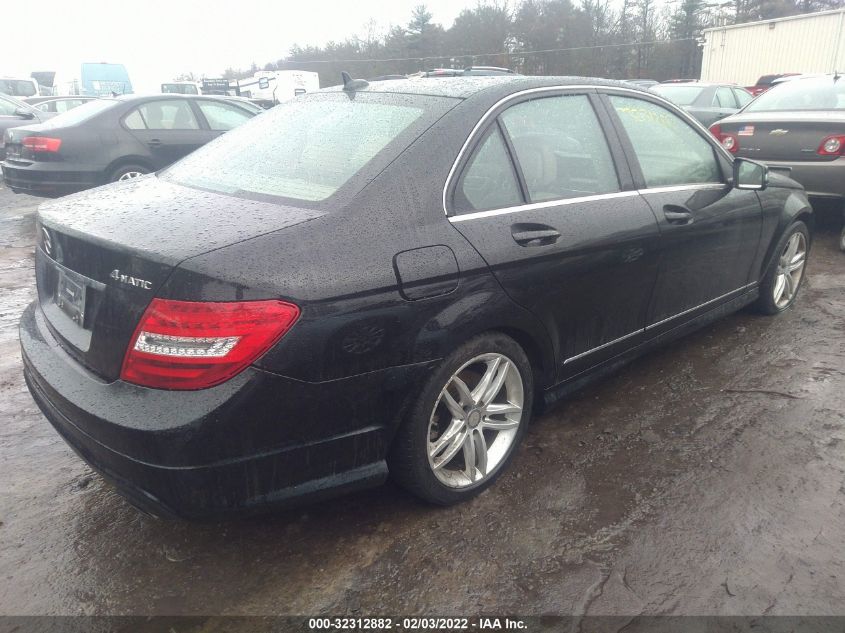 2014 MERCEDES-BENZ C-CLASS C 300 WDDGF8AB8ER310143