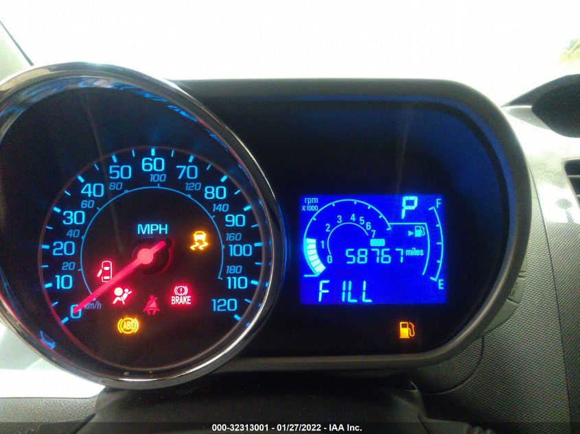 2013 CHEVROLET SPARK LS KL8CB6S95DC512887