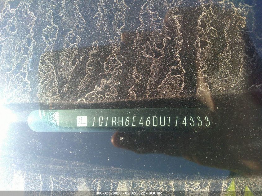 2013 CHEVROLET VOLT 1G1RH6E46DU114333