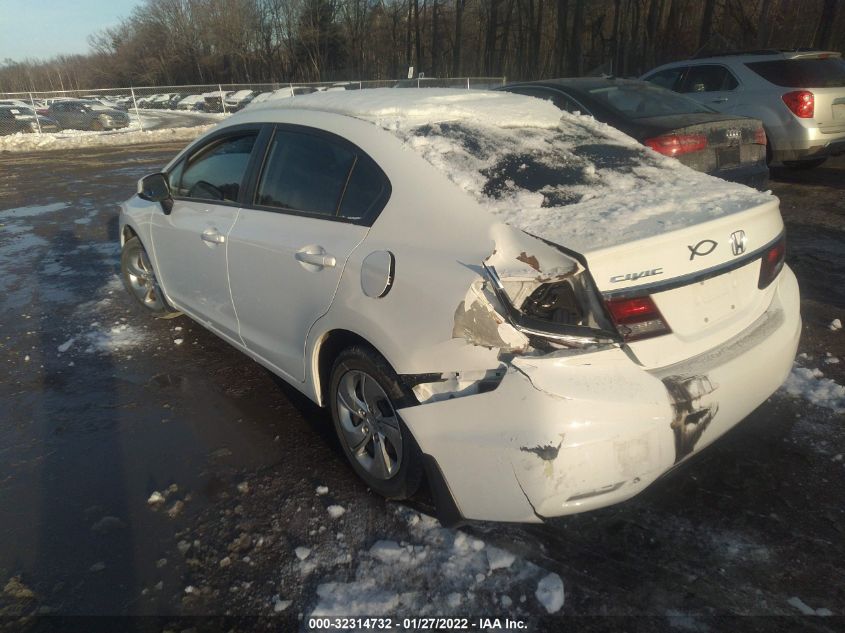 2013 HONDA CIVIC SDN LX 2HGFB2F41DH110164