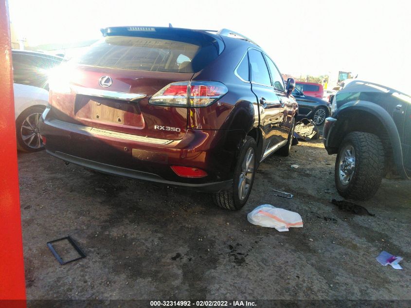 2013 LEXUS RX 350 2T2ZK1BA7DC123198