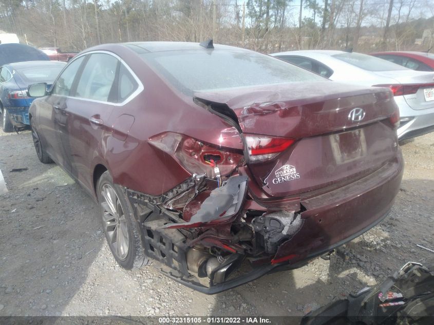 2015 HYUNDAI GENESIS 3.8L KMHGN4JE7FU028134