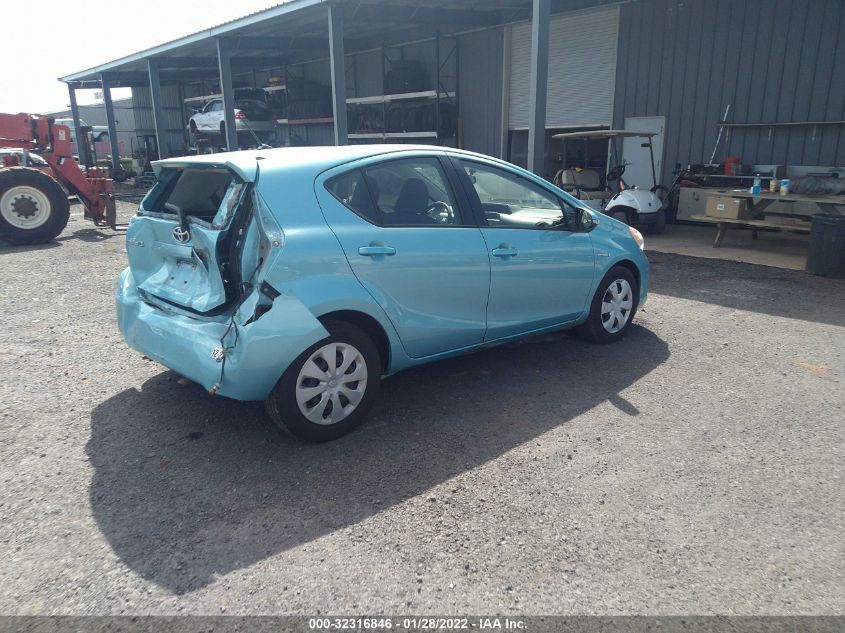 2014 TOYOTA PRIUS C ONE/THREE/TWO/FOUR JTDKDTB32E1070316