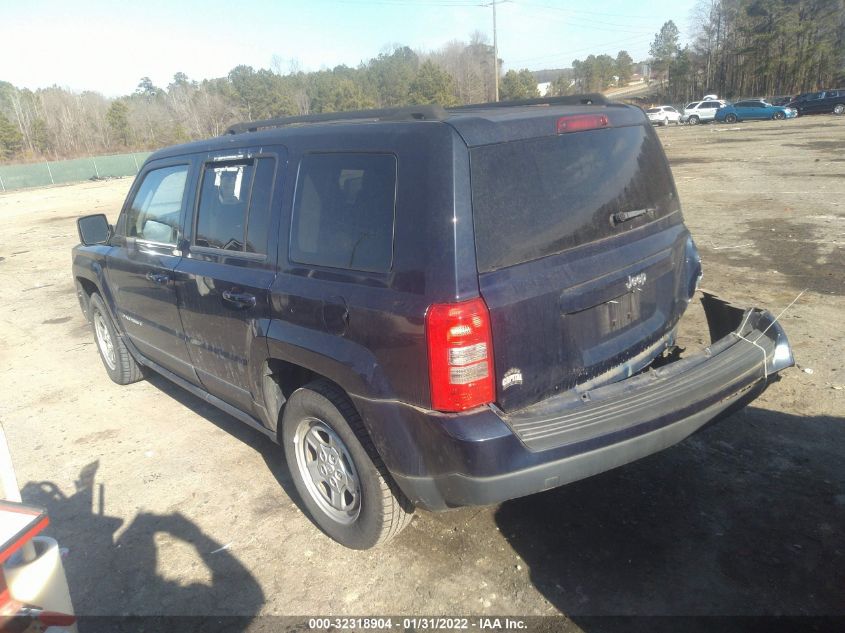 2015 JEEP PATRIOT SPORT 1C4NJPBB8FD328312