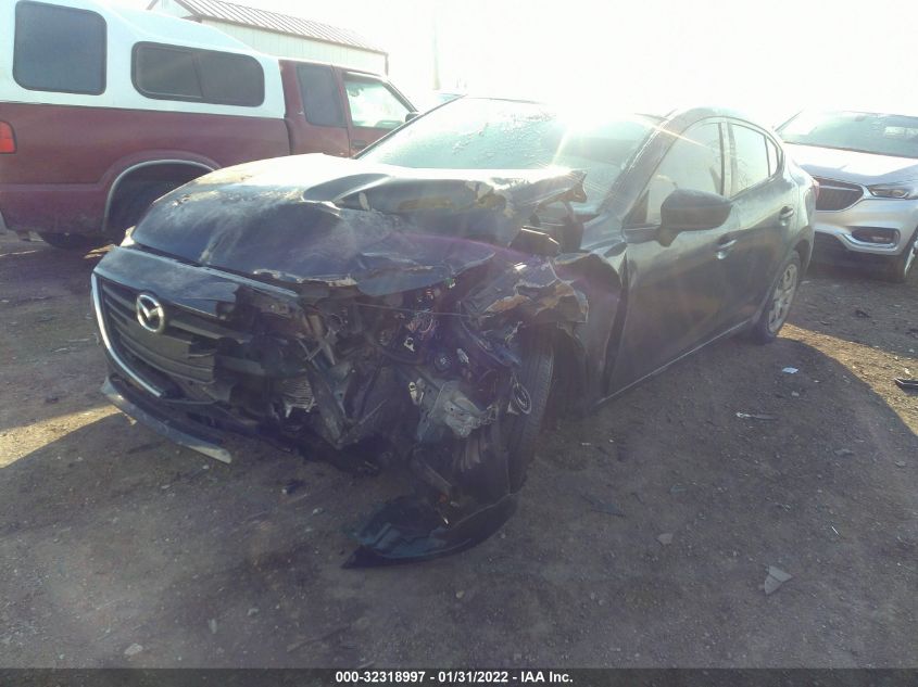 2016 MAZDA MAZDA3 I SPORT JM1BM1T76G1316986