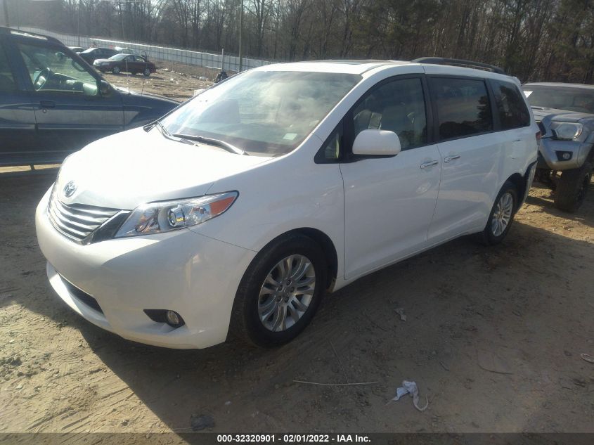 2014 TOYOTA SIENNA XLE/XLE AAS/LTD 5TDYK3DC2ES457318