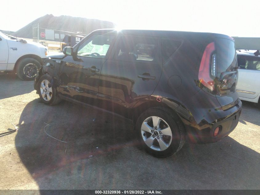 2017 KIA SOUL BASE KNDJN2A21H7485107