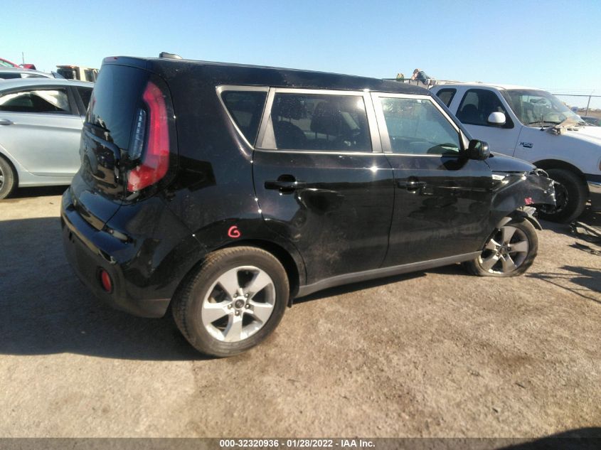 2017 KIA SOUL BASE KNDJN2A21H7485107