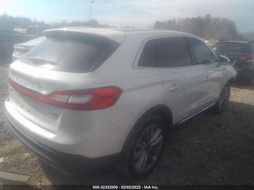 2016 LINCOLN MKX RESERVE 2LMTJ8LP7GBL46086