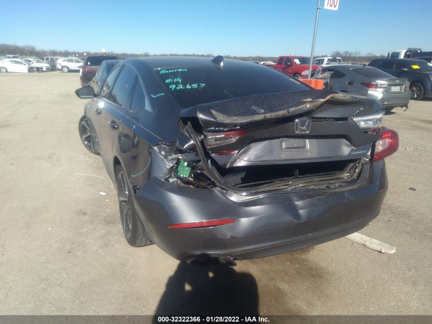 2018 HONDA ACCORD SEDAN SPORT 1.5T 1HGCV1F3XJA026205
