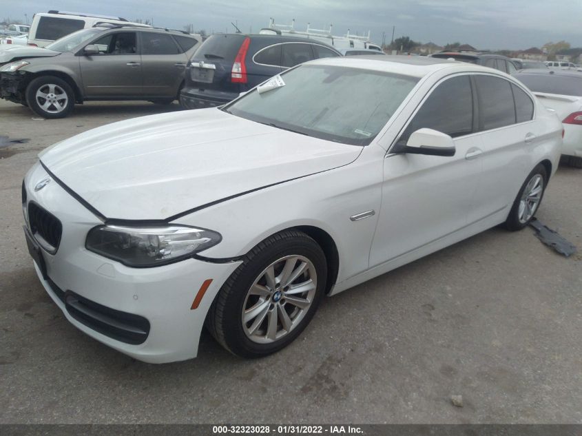 2014 BMW 5 SERIES I WBA5A5C57ED510026