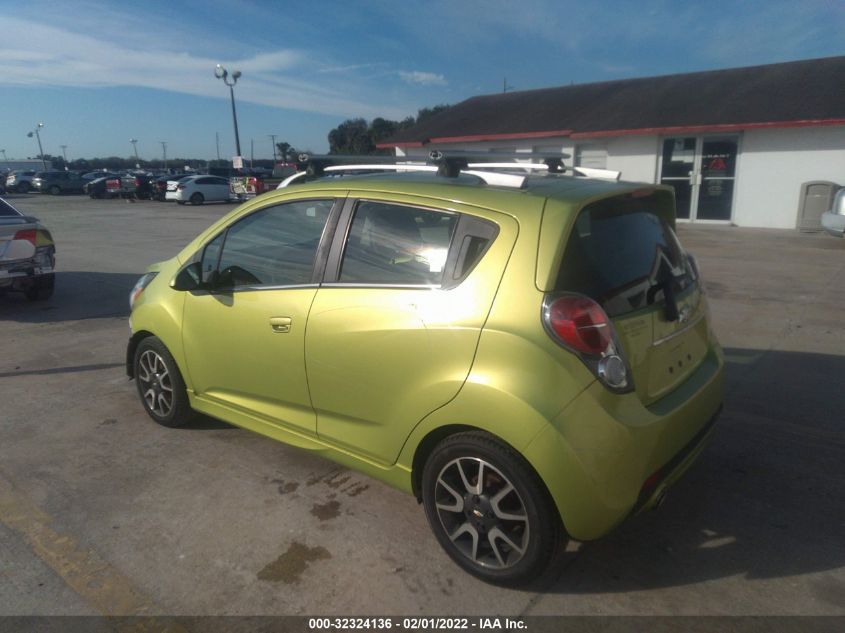 2013 CHEVROLET SPARK LT KL8CF6S98DC500236