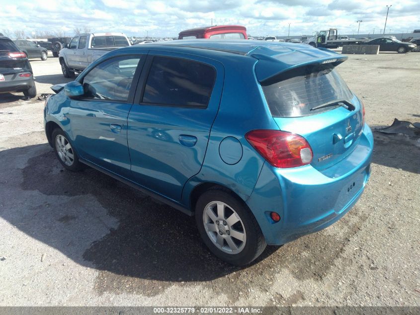 2014 MITSUBISHI MIRAGE ES ML32A4HJ7EH025855