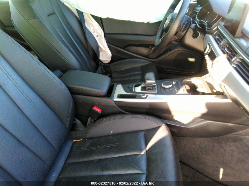2018 AUDI A4 PREMIUM/TECH PREMIUM WAUKMAF44JA121782