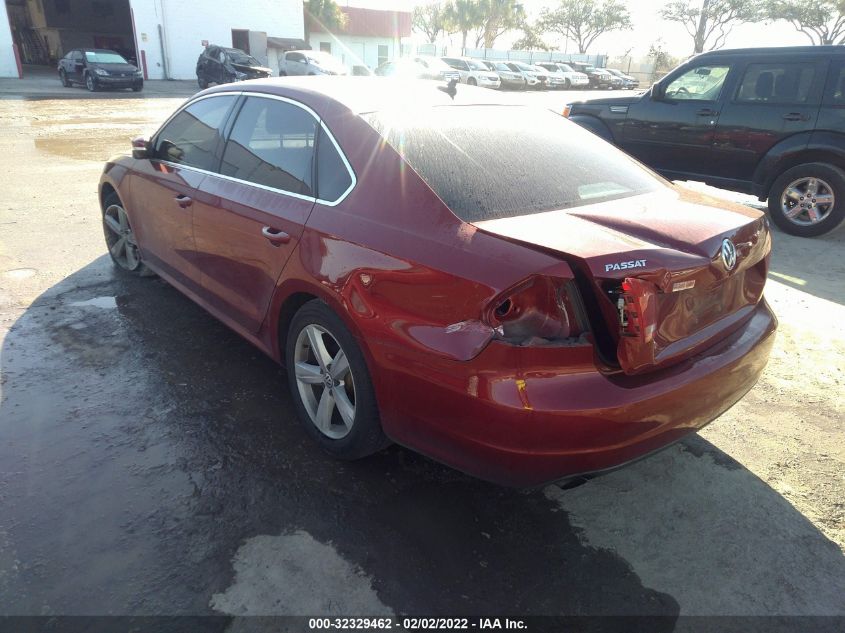 2015 VOLKSWAGEN PASSAT 1.8T LIMITED EDITION 1VWAT7A36FC084262