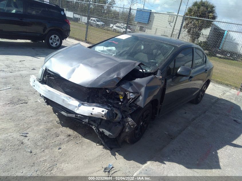 2013 HONDA CIVIC SDN LX 2HGFB2F55DH579556