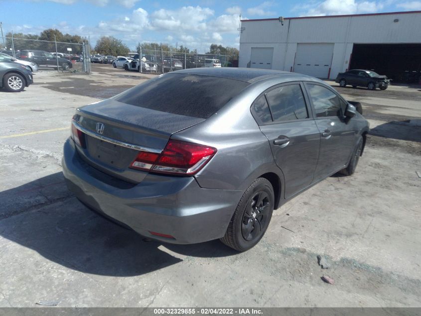 2013 HONDA CIVIC SDN LX 2HGFB2F55DH579556