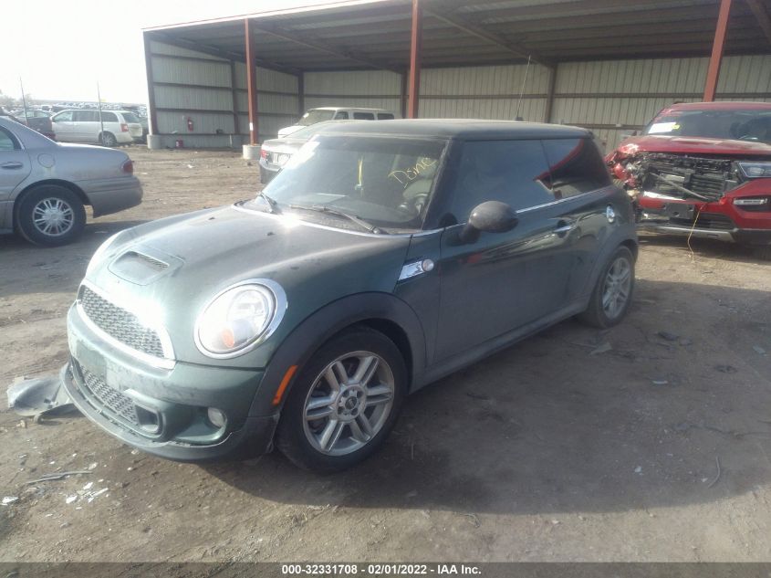 2013 MINI COOPER HARDTOP S WMWSV3C55DT390842