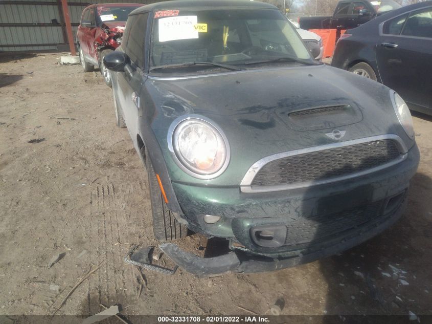 2013 MINI COOPER HARDTOP S WMWSV3C55DT390842