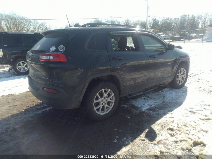 2016 JEEP CHEROKEE SPORT 1C4PJMAB7GW203980
