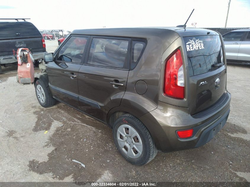 2013 KIA SOUL BASE KNDJT2A50D7494729