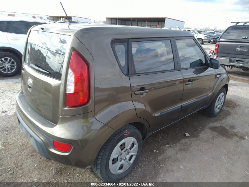 2013 KIA SOUL BASE KNDJT2A50D7494729