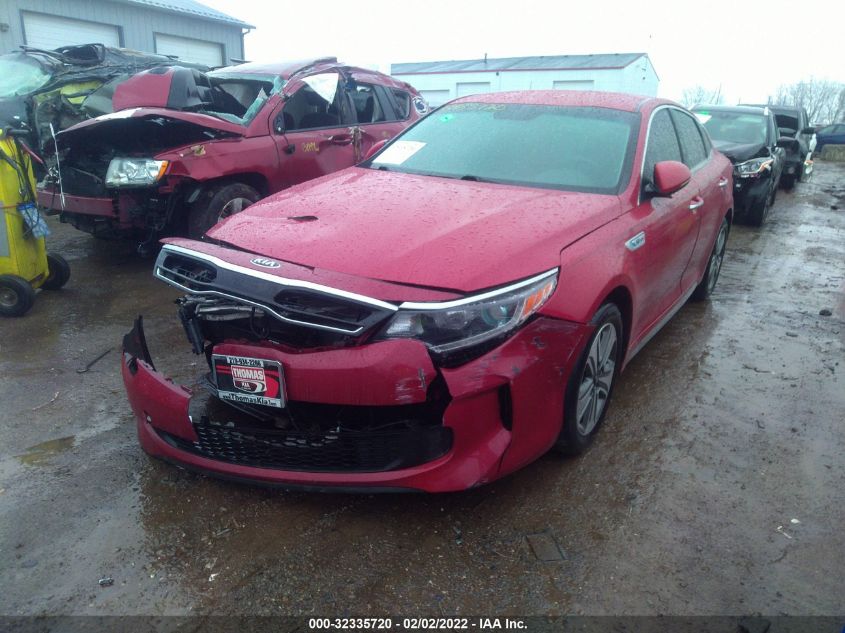 2018 KIA OPTIMA HYBRID EX KNAGU4LE6J5023186