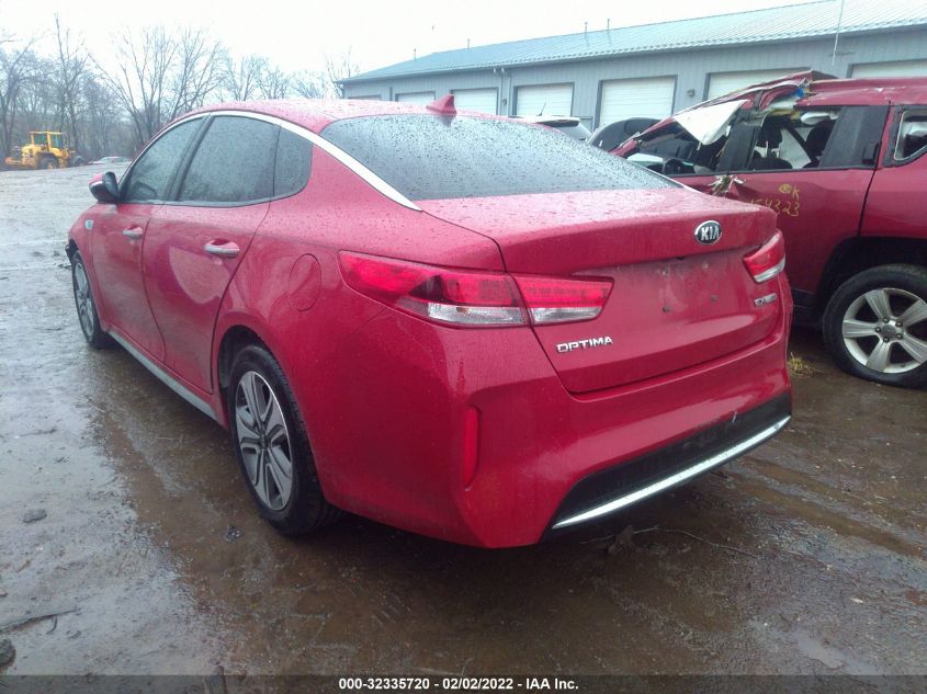2018 KIA OPTIMA HYBRID EX KNAGU4LE6J5023186