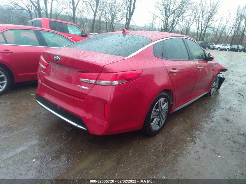 2018 KIA OPTIMA HYBRID EX KNAGU4LE6J5023186