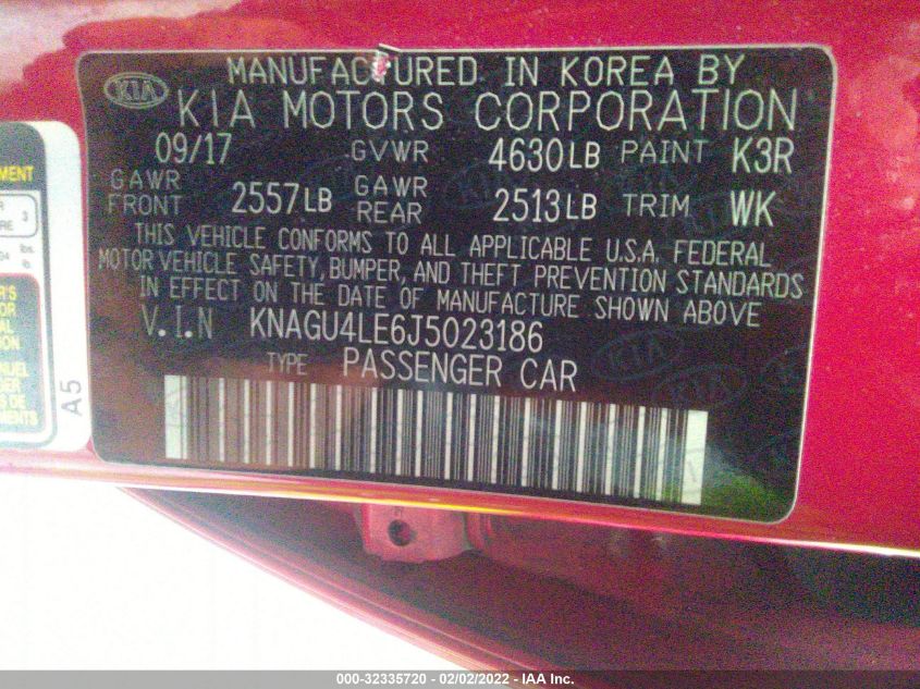 2018 KIA OPTIMA HYBRID EX KNAGU4LE6J5023186