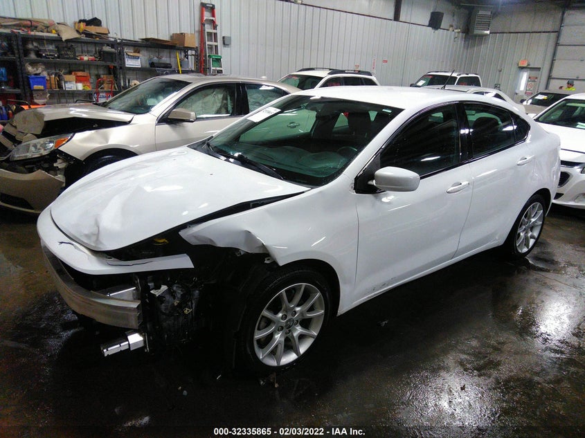 2013 DODGE DART VIN: 1C3CDFBAXDD258863